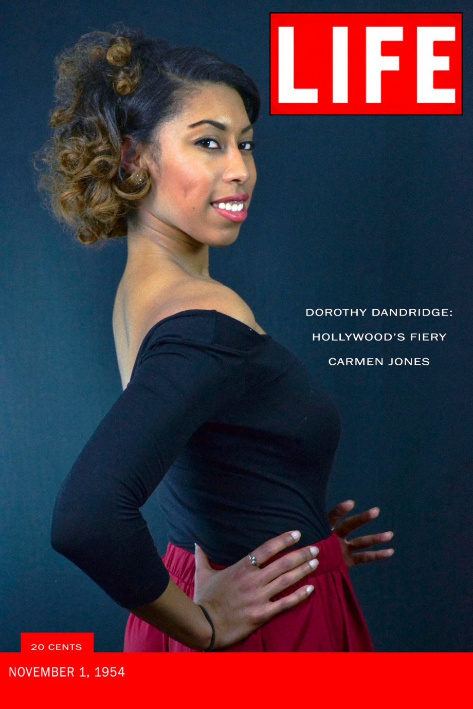Black Woman As Dorothy Actress/Singer Dandridge